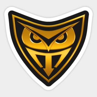 Tyrell Corp 3D (Gold) Sticker